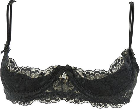 naughty shelf bra|Shelf bra, lace trim, open cups .